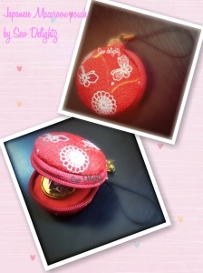 Japanes Macaroons pouch
